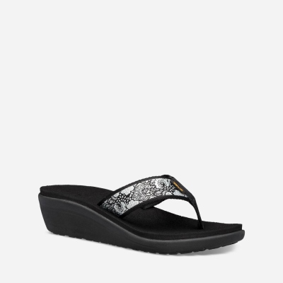 Teva Women's Voya Wedge Flip Flops Sale NZ (SRBVW-7036)